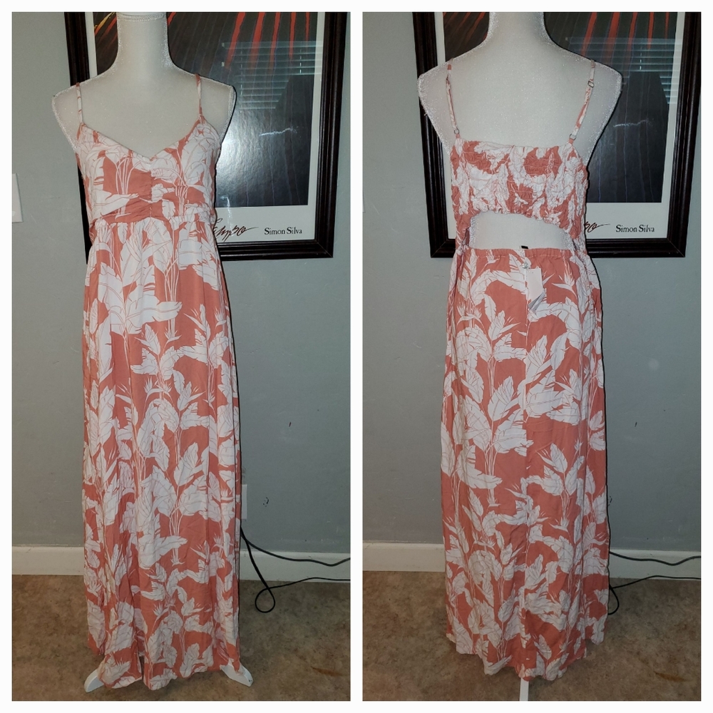 Roxy Brilliant Stars Maxi Summer Dress